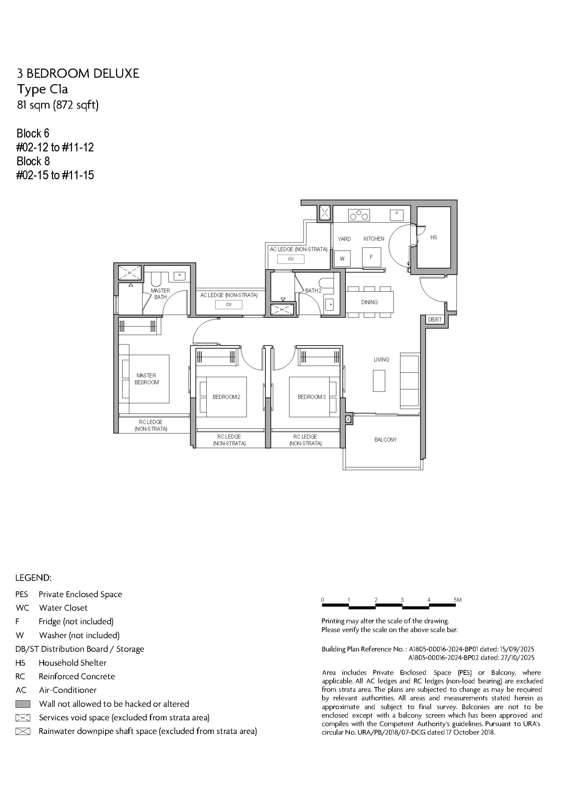 Coastal Cabana floor plan 3