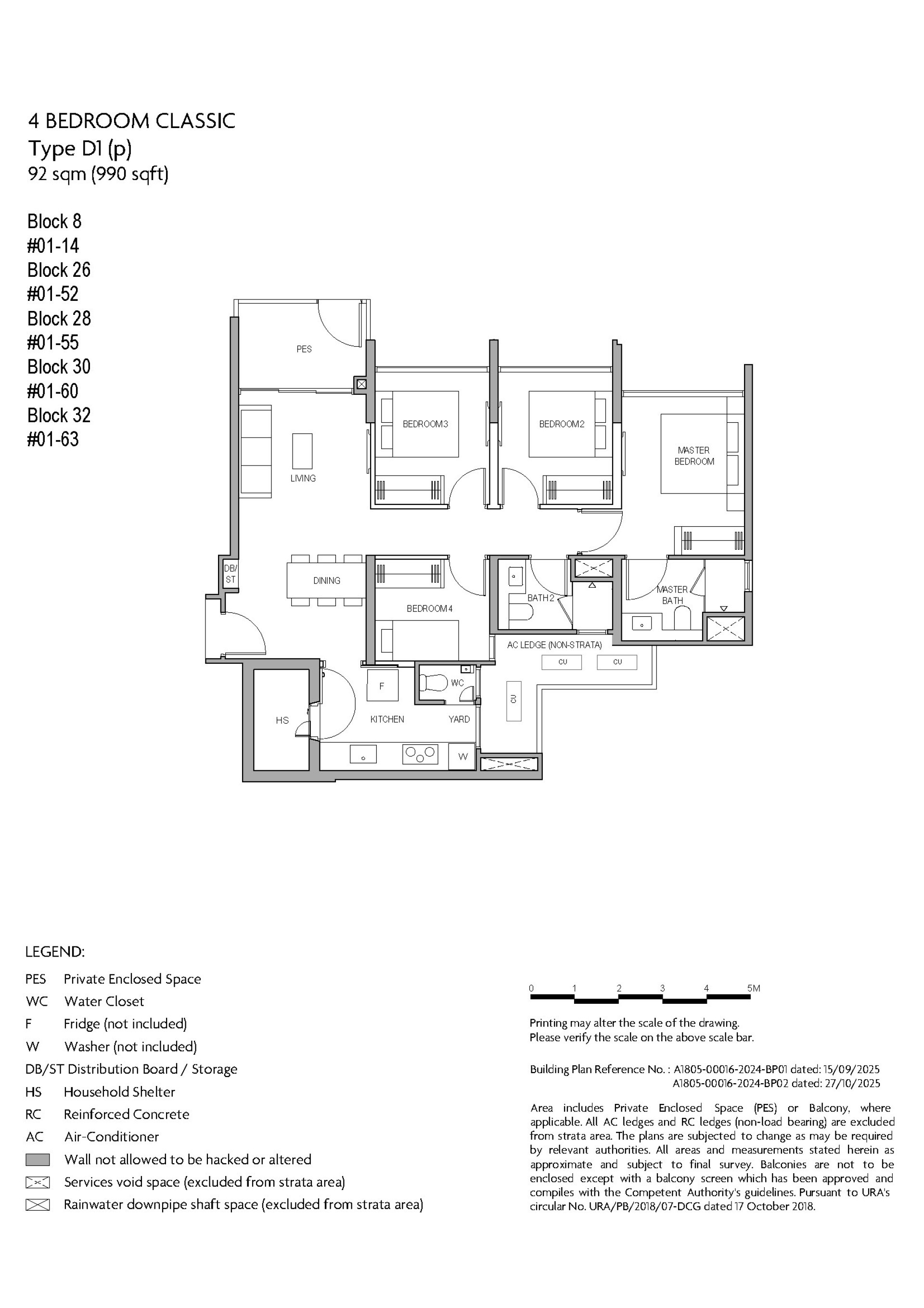 Coastal Cabana floor plan 10