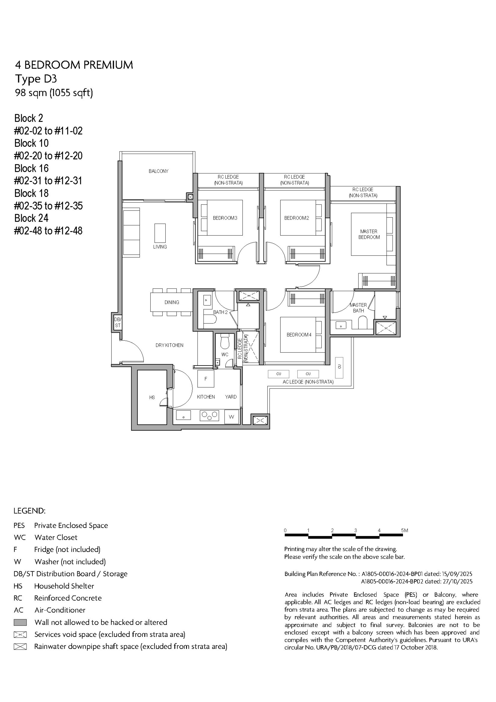 Coastal Cabana floor plan 15