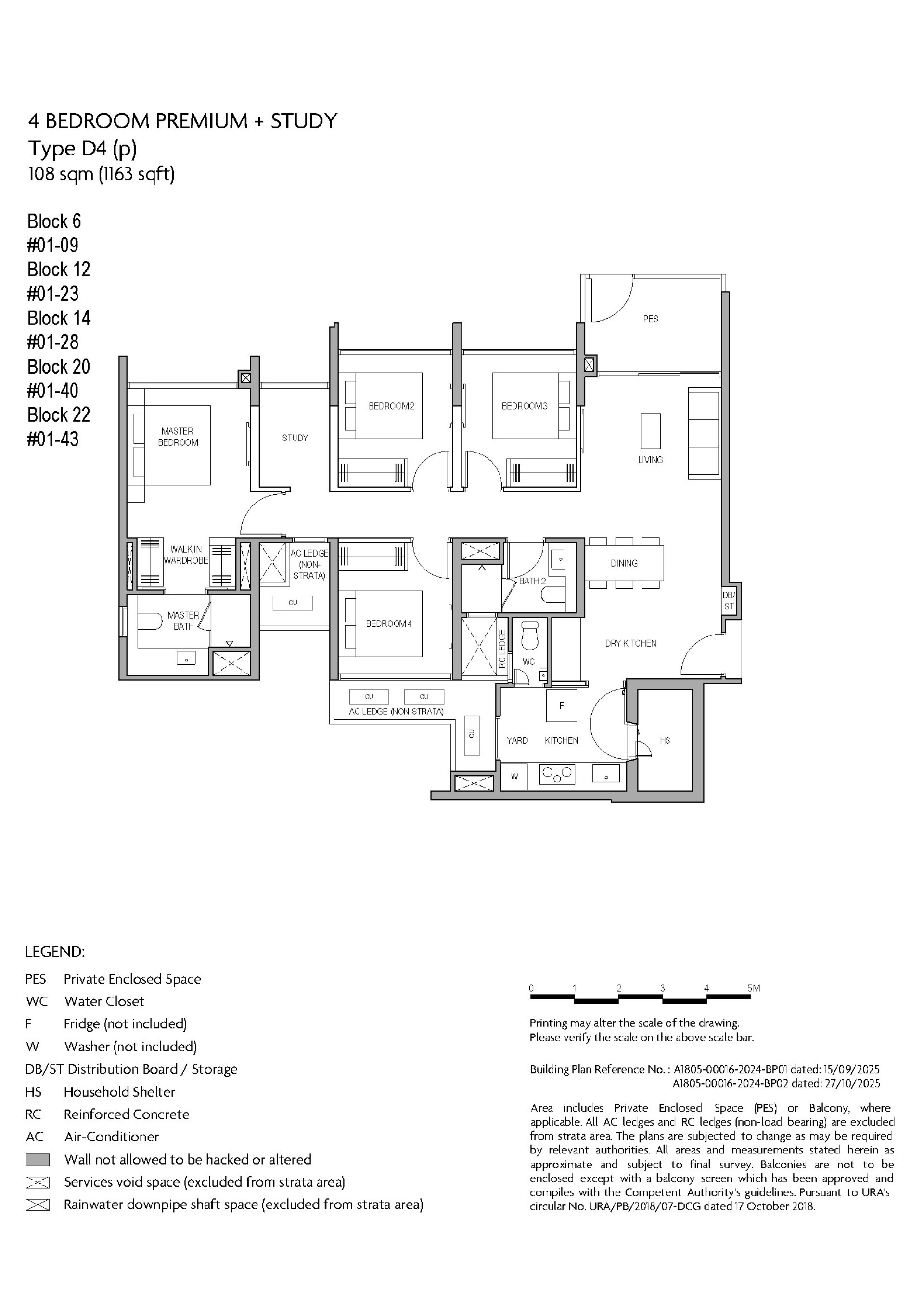Coastal Cabana floor plan 16
