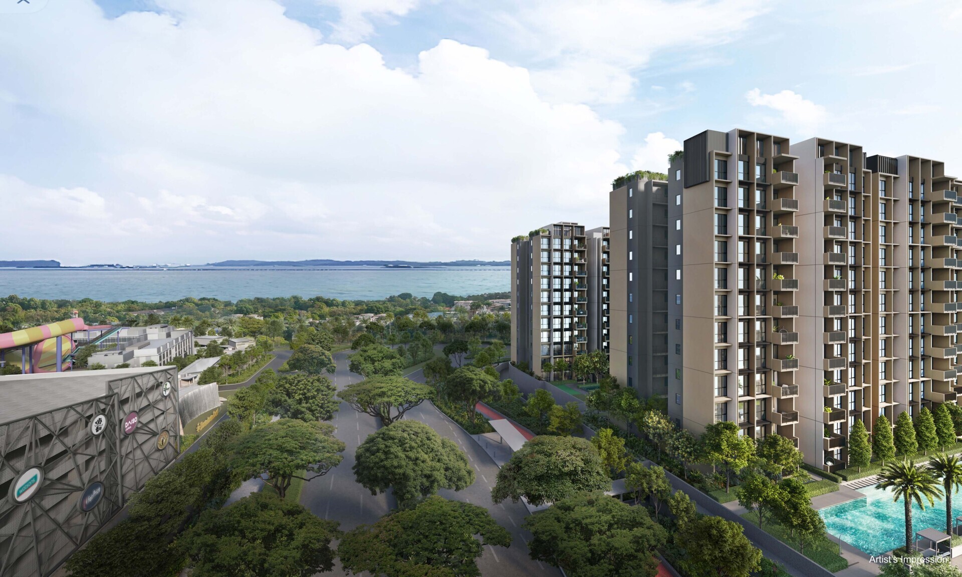 Coastal Cabana executive condominium, Jalan Loyang Besar