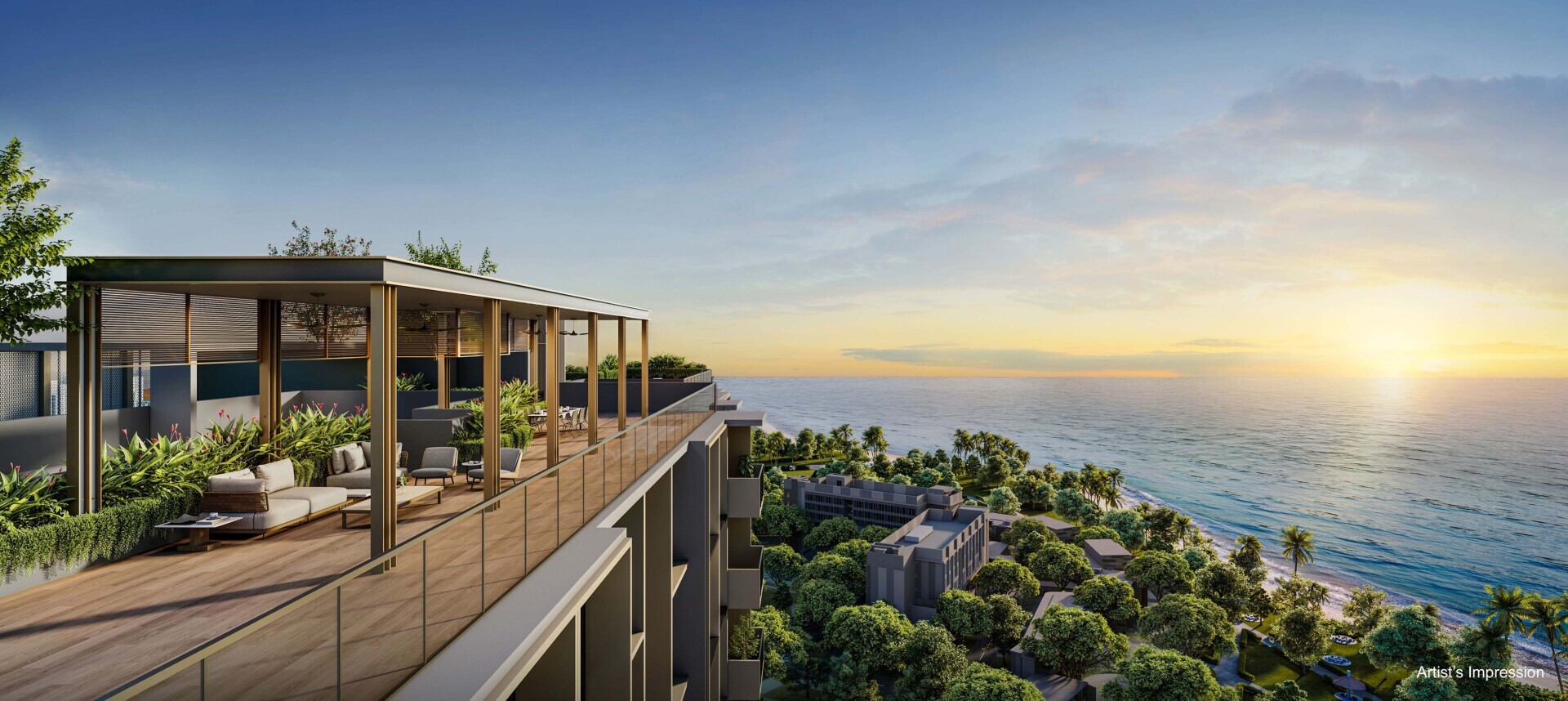 Coastal Cabana — artist impression 15