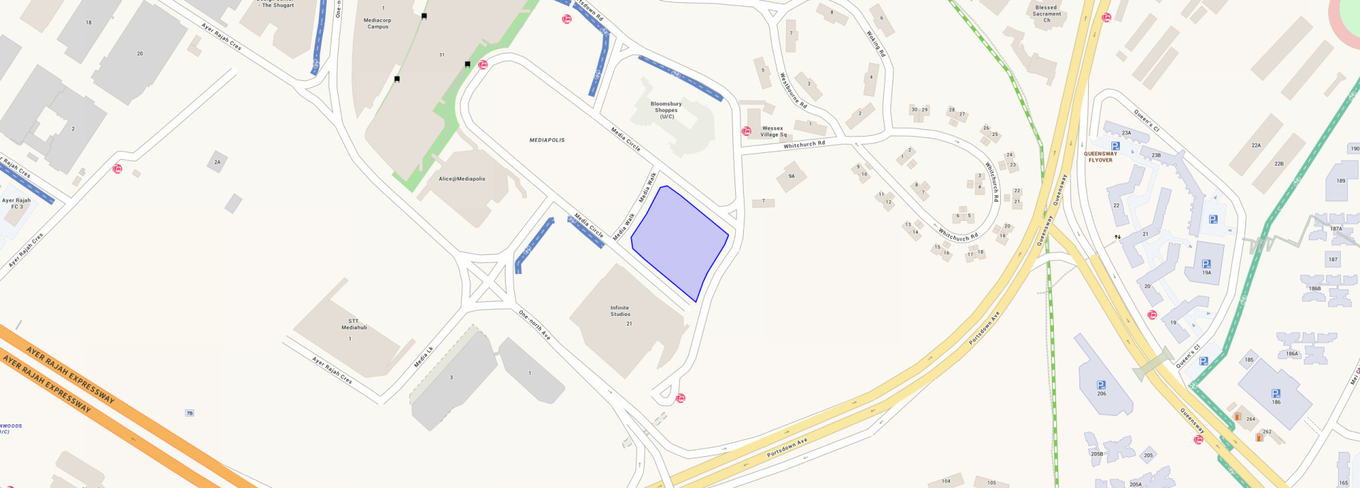 Hudson Place Residences location map