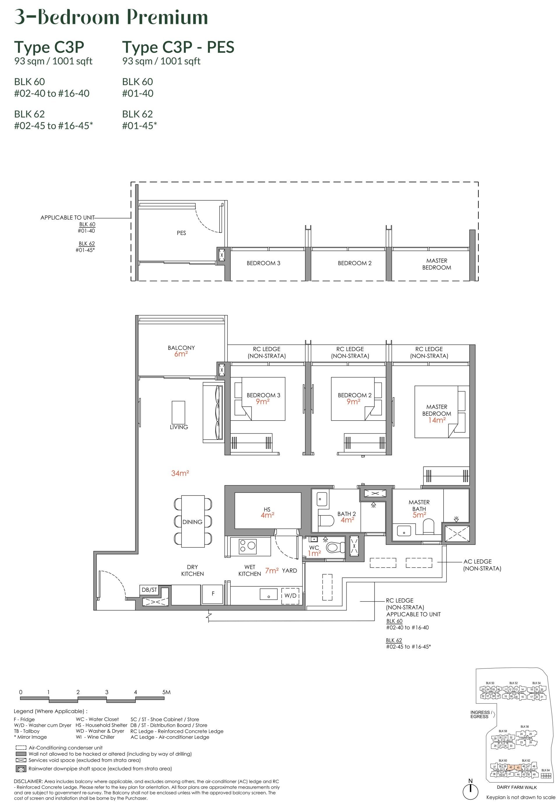 3 Bedroom Premium C3P