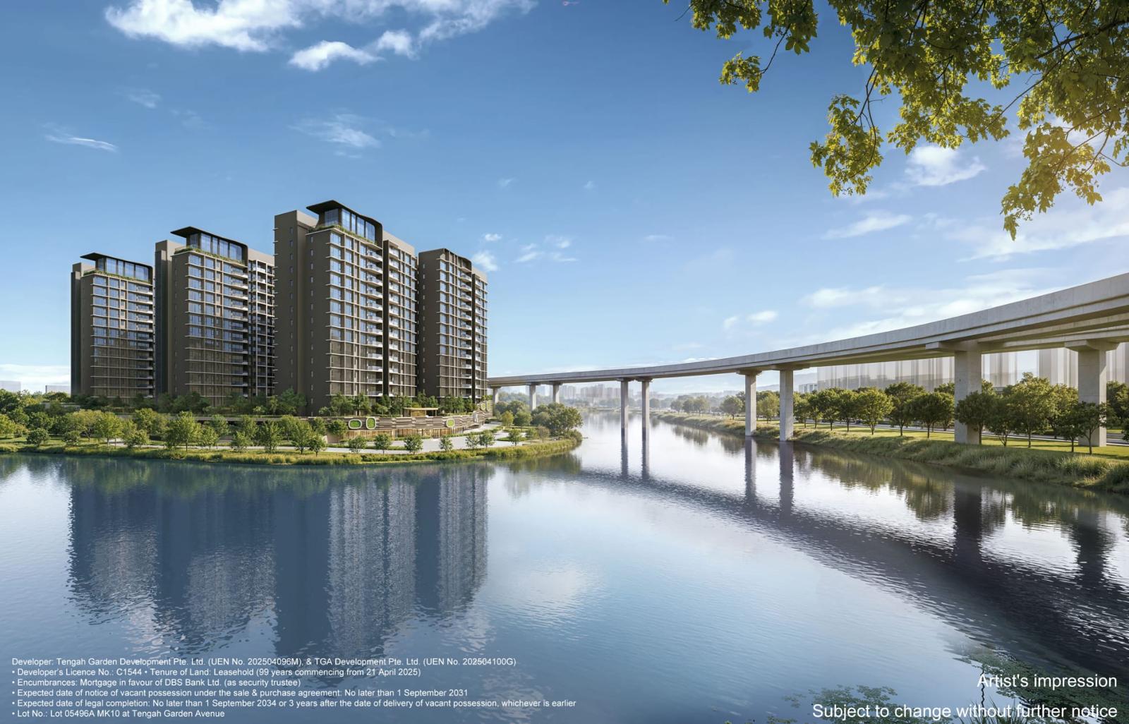 Tengah Garden Residences new launch at Tengah Garden Avenue, District 24